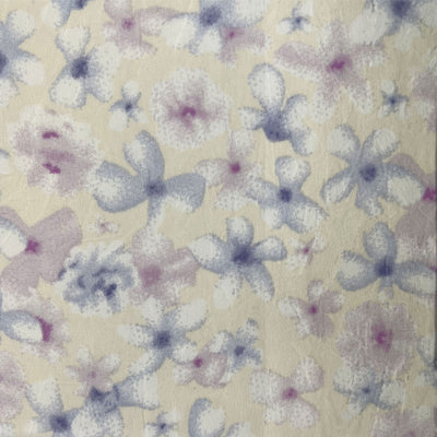 Water Colour Floral Poly Crinkle