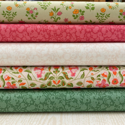 Liberty, Craft Garden,  Embroidery Bundle, Quilting Cotton Fabric