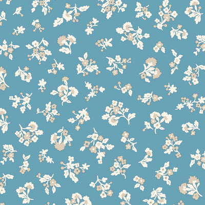 Liberty, Tumbling Blooms, Denim Florals, Quilting Cotton Fabric
