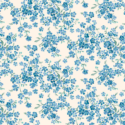 Liberty, Floral Nostalgia, Forget Me Not Trail, Quilting Cotton Fabric