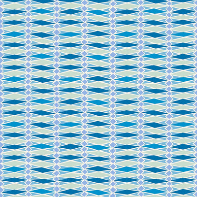 Liberty, Summer Fair, Fairground Stripe Blue Quilting Cotton Fabric