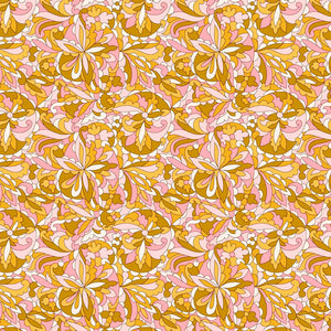 Liberty Summer Fair Swirling Kaleidoscope Quilting Cotton Fabric
