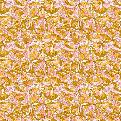 Liberty, Summer Fair, Swirling Kaleidoscope Quilting Cotton Fabric