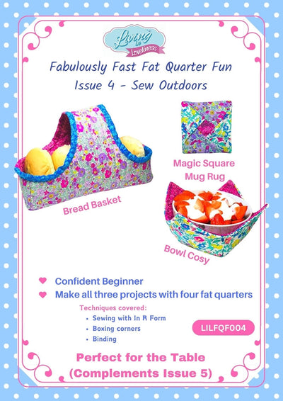 Living in Loveliness, Sew Outdoors Sewing Patterns