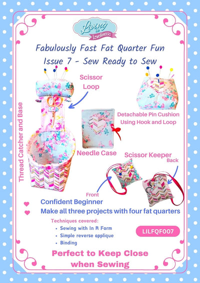 Living in Loveliness, Sew Ready To Sew Sewing Patterns