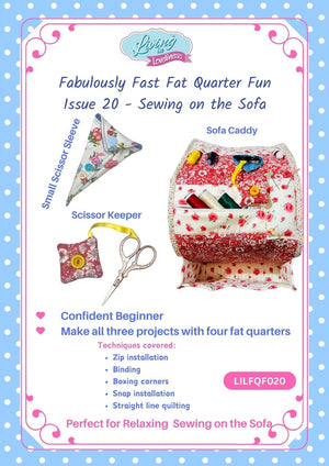 Living in Loveliness, Sewing on the Sofa Sewing Patterns
