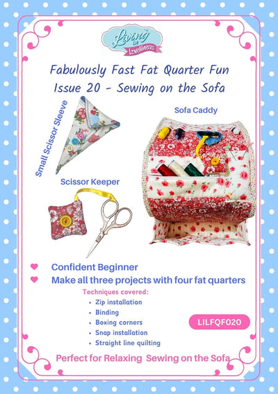 Living in Loveliness, Sewing on the Sofa Sewing Patterns