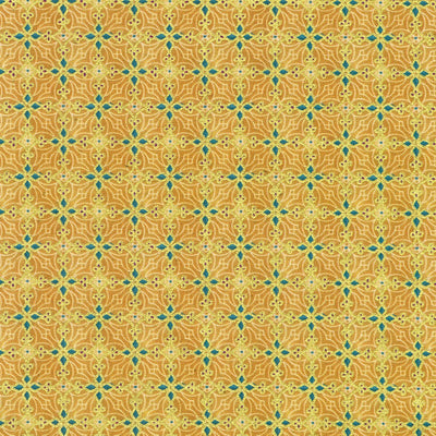 Robert Kaufman Star of Wonder Gold Cotton Fabric with Stars