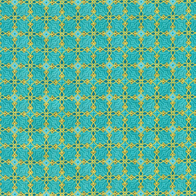 Robert Kaufman Star of Wonder Gold Cotton Fabric with Stars