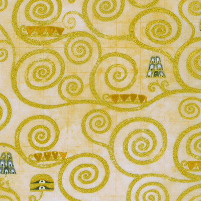 Robert Kaufman, Gold Swirls Gustav Klimt, Cotton Fabric