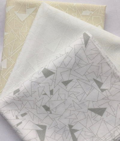 Abstract, White/Tint Tone on Tone Cotton Fabric - Sunnyside Fabrics UK - cotton, cream, designer fabric, low volume, quilt fabric, quilting fabric, tone on tone, white - {{product.type}} - sunnysidefabricsuk.com