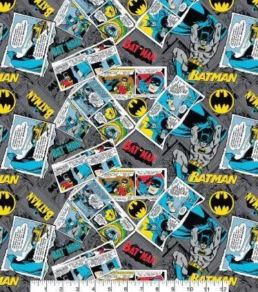 Batman Heroes Cotton Fabric - Sunnyside Fabrics UK - batman, batman logo, Craft Cotton Co, DC Comics, disney, Marvel Comics - {{product.type}} - sunnysidefabricsuk.com