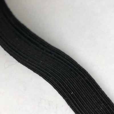 Black Elastic 3/4” - Sunnyside Fabrics UK - - {{product.type}} - sunnysidefabricsuk.com