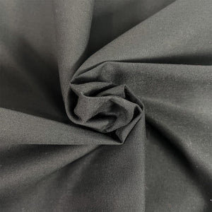 black cotton fabric by the yard, premium 100% cotton, solid black fabric,  black solid, quilting fabric, quilt fabric