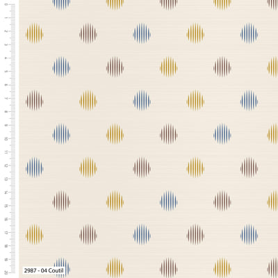 Blue Skies, Coutil, Stuart Hillard - Sunnyside Fabrics UK - blue skies, chickens, floral blue, organic cotton fabric, Stuart Hillard, The craft cotton company - {{product.type}} - sunnysidefabricsuk.com