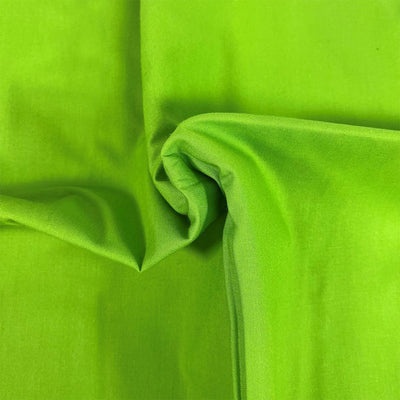 Bright Green, Organic Premium Plain Cotton - Sunnyside Fabrics UK - bright green, Green, homespun, light green, organic cotton fabric, plain fabric, plain green, solid fabric - {{product.type}} - sunnysidefabricsuk.com