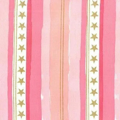 Brushed Cotton Stars and Stripes in Pink (non metallic) - Sunnyside Fabrics UK - brushed cotton, childrens fabric, cotton, Dragons, flannel, Magic, Michael Miller, Pink, quilt fabric, Sarah Jane, sparkle, Stars, stripes - {{product.type}} - sunnysidefabricsuk.com