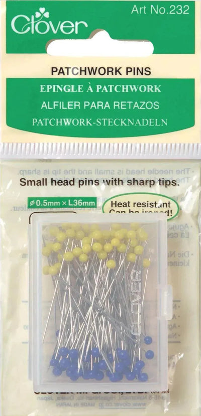 Clover Patchwork Pins - Sunnyside Fabrics UK - - {{product.type}} - sunnysidefabricsuk.com