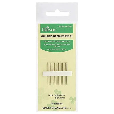 Clover Quilting Needles (No. 8) - Sunnyside Fabrics UK - Applique Needles, Clover, quilting needles - {{product.type}} - sunnysidefabricsuk.com