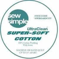 Cotton Wadding 5 METRE BUNDLE, Sew Simple - Sunnyside Fabrics UK - batting, wadding - {{product.type}} - sunnysidefabricsuk.com
