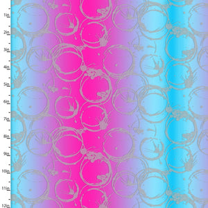 Drinks Rings, Cotton Fabric - Sunnyside Fabrics UK - 3 wishes fabric,cocktails,cotton fabrics,gin and tonic,glitter,metallic,sparkle,wine - alt - sunnysidefabricsuk.com