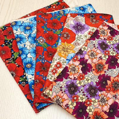 Field of Dreams, Cotton Fabrics - Sunnyside Fabrics UK - Craft Cotton Co, poppies, poppy, poppy fabric, the crafty lass - {{product.type}} - sunnysidefabricsuk.com