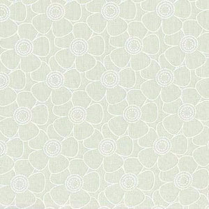 Flowers, White/Tint Tone on Tone Cotton Fabric - Sunnyside Fabrics UK - cotton, cream, designer fabric, Low Volume, quilt fabric, quilting fabric, tone on tone, White - {{product.type}} - sunnysidefabricsuk.com