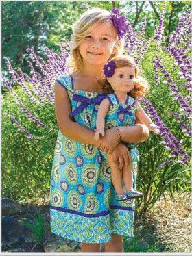 Free Boho Girls Dress Pattern - Sunnyside Fabrics UK - flower fairies, free pattern - {{product.type}} - sunnysidefabricsuk.com