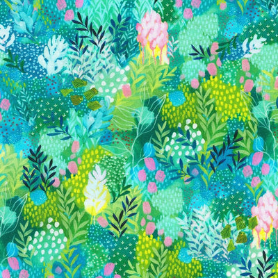Garden, Painterly Trees, Robert Kaufman - Sunnyside Fabrics UK - Painterly Trees, robert kaufman - {{product.type}} - sunnysidefabricsuk.com