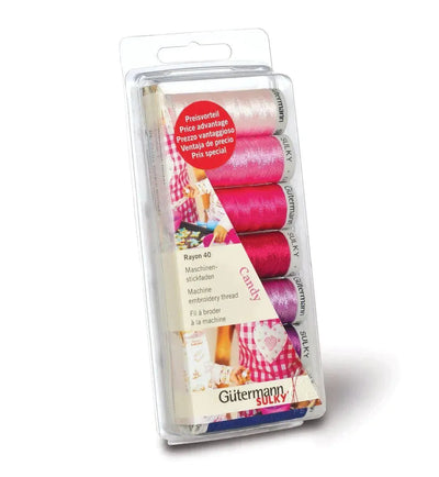 Gutermann Thread Sulky Rayon 40 Candy - Sunnyside Fabrics UK - - {{product.type}} - sunnysidefabricsuk.com