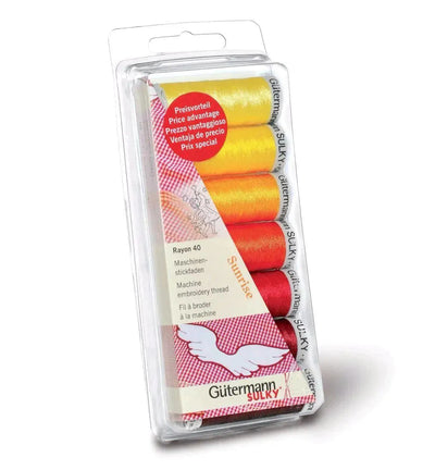 Gutermann Thread Sulky Rayon 40 Sunrise - Sunnyside Fabrics UK - - {{product.type}} - sunnysidefabricsuk.com