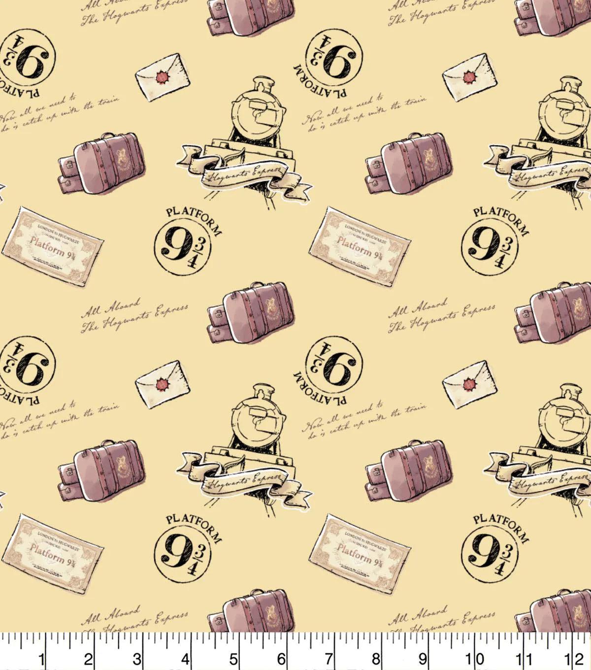 Hogworts Express, Harry Potter Design | Sunnyside Fabrics UK ...