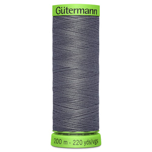 Gutermann Extra Fine Sewing Thread Grey