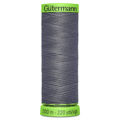 Gutermann Extra Fine Sewing Thread Grey