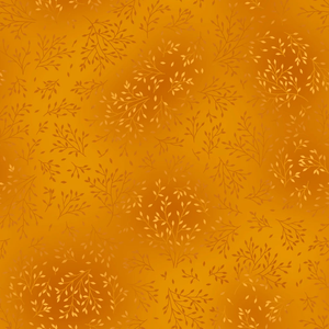 Fin Fabrics Bloom & Blend Mustard Yellow Cotton Fabric