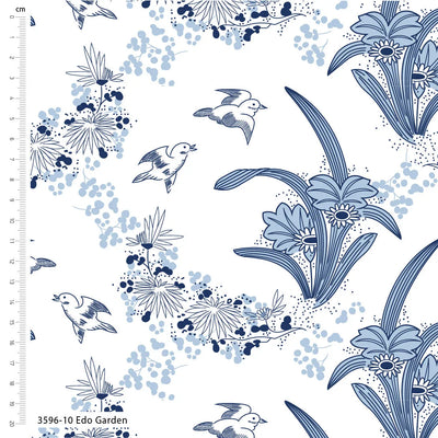 V and A, Crafts of Tranquility, Edo Garden, Organic Cotton Fabric