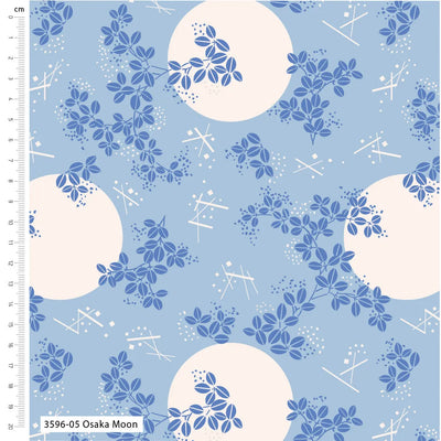 V and A, Crafts of Tranquility, Osaka Moon, Organic Cotton Fabric