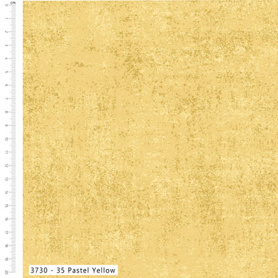 Craft Cotton Co, Pastel Yellow Textured Blender Cotton Fabric