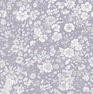 Liberty Emily Mauve Quilting Cotton Fabric
