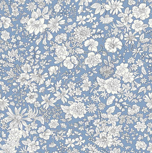 Liberty Emily Evening Sky Quilting Cotton Fabric