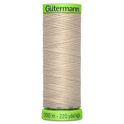Gutermann Extra Fine Sewing Thread Taupe