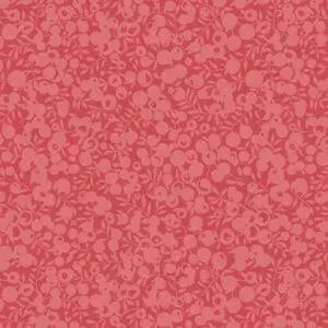Liberty, Wiltshire Shadow, Rhubarb, Quilting Cotton Fabric