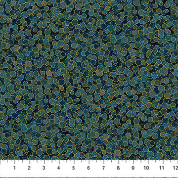 Northcott Shimmer Multi Dot Dawn Cotton Fabric | Deborah Edwards