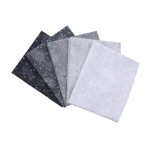 Fin Fabrics Bloom and Blend White to Black Fat Quarters Cotton Fabric