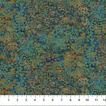 Northcott Shimmer River Rocks Dawn Cotton Fabric | Deborah Edwards
