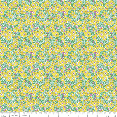 Liberty, Gifts From The Garden, Blossom, Quilting Cotton Fabric