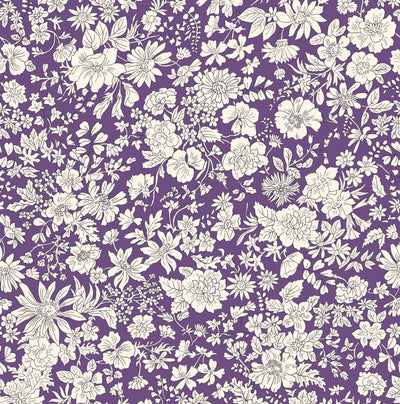 Liberty Emily Belle Damson Quilting Cotton Fabric