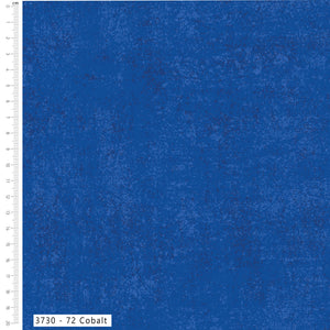 Cobalt Blue Textured Blender Cotton Fabric | The Craft Cotton Company