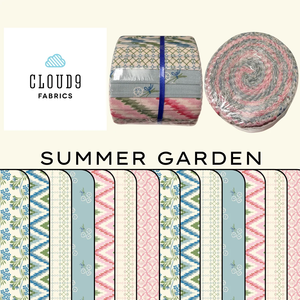 Stitching Strips Summer Garden | Robert Kaufman