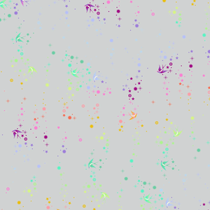 Tula Pink, Greywork Fairy Dust Cotton Fabric 133 Whisper